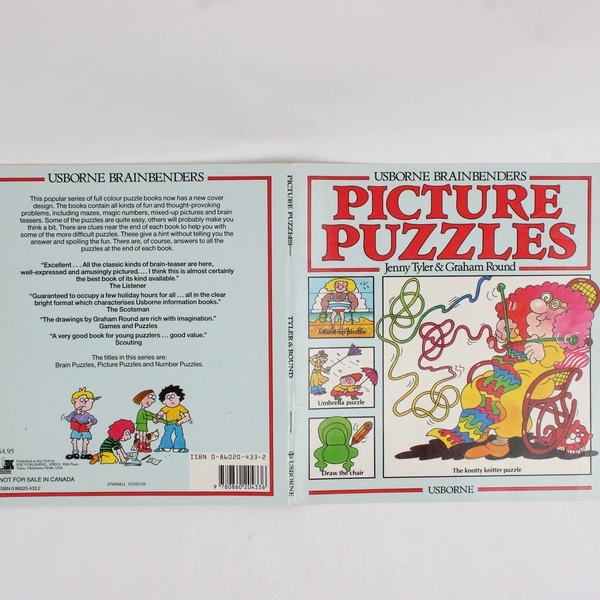 Picture Puzzles by Jenny Tyler Illustrated by Graham Round 1987 Paperback 