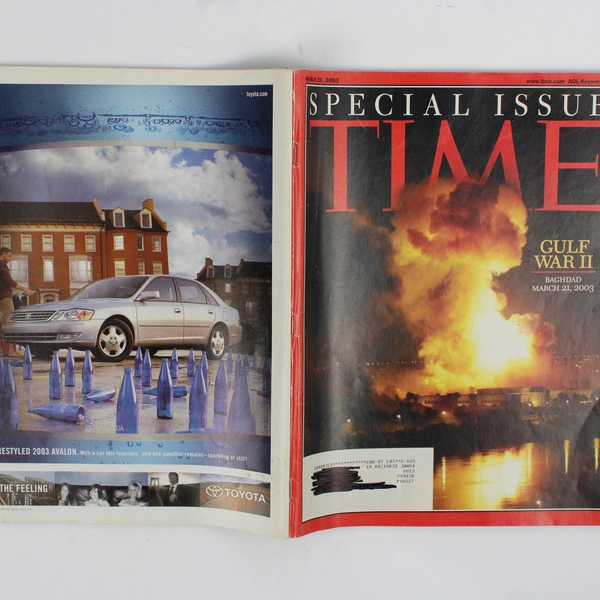 Time Magazine March 31 2003 Special Issue Gulf War II Baghdad March 2003