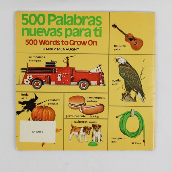 500 Palabras Nuevas Para Ti 500 Words to Grow On Spanish/English 1982 PB