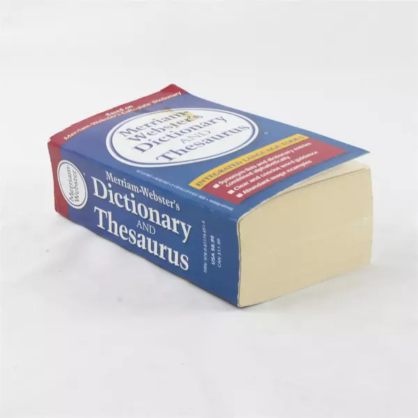 Merriam-Webster's Dictionary and Thesaurus Paperback
