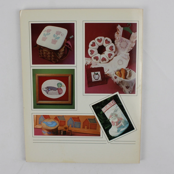 Original Iron On Transfer Designs to Stencil Paint & Sew Book GP-481