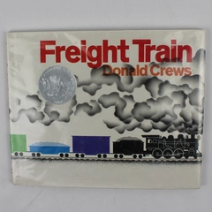 Vintage Freight Train by Donald Crews 1978 Hardcover Dust Jacket Ex-Library Book