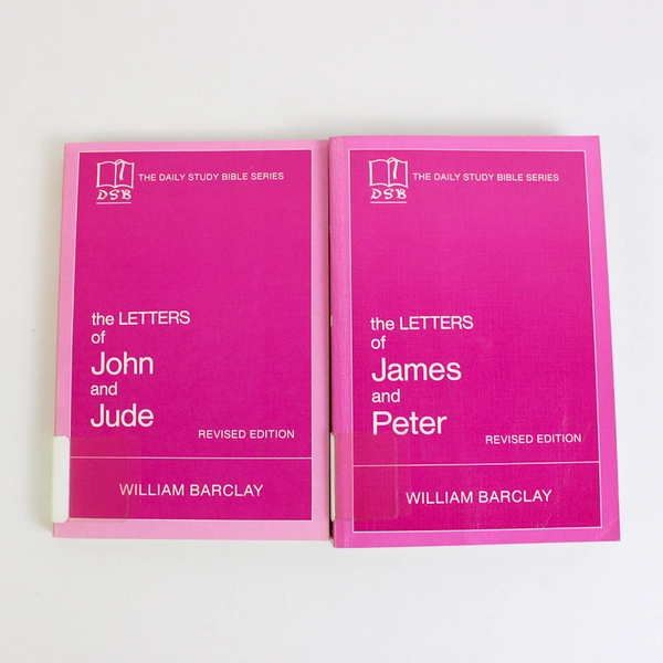 Lot of 4 The Daily Study Bible Series Books William Barclay 1977-1976 PB Ex-Lib