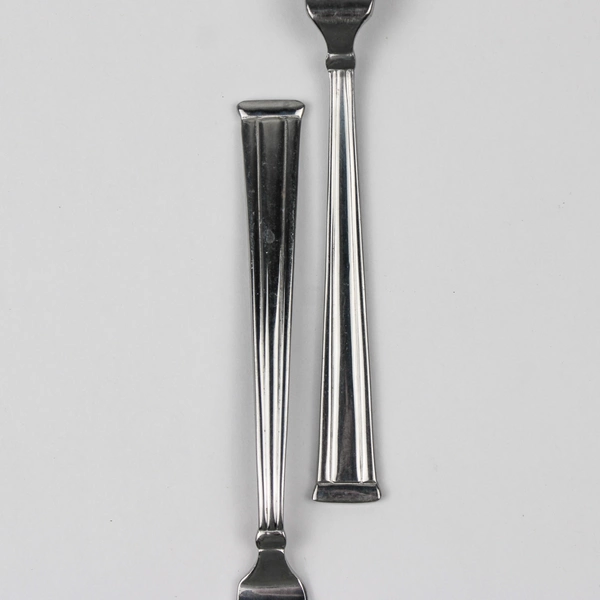 Lot of 2 Lenox Lanford (Stainless) Flatware Handle Master Butter Knives