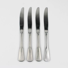 Lot Of 4 Oneida Silver Independence (Stainless) Flatware Hollow Dinner Knives