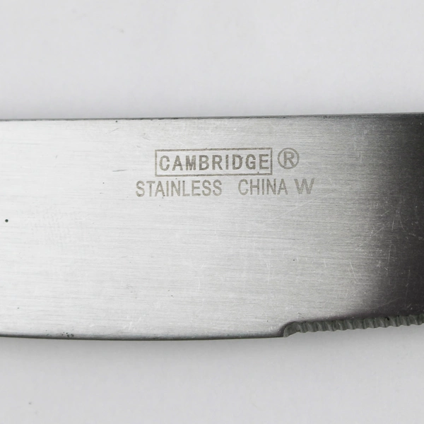 Lot of 8 Cambridge Aspen French Solid Knives Stainless Steel Satin Finish