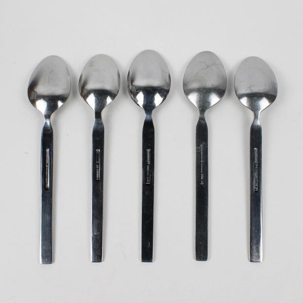 Lot Of 5 Cambridge Silver Royal Suttan (Stainless) Flatware Soup Spoons 7.5"