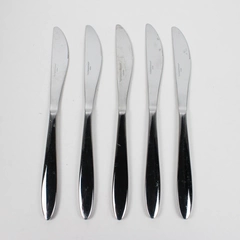 Lot Of 5 International Silver Simplicity (Stainless) Flatware Dinner Knives 9"