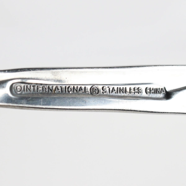 Lot Of 4 International Silver INS590 (Stainless) Flatware Teaspoons 6.5" Long