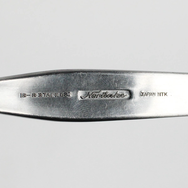 Lot Of 4 Noritake Silver Fantasy (Stainless) Serving Fork & Assorted Flatware