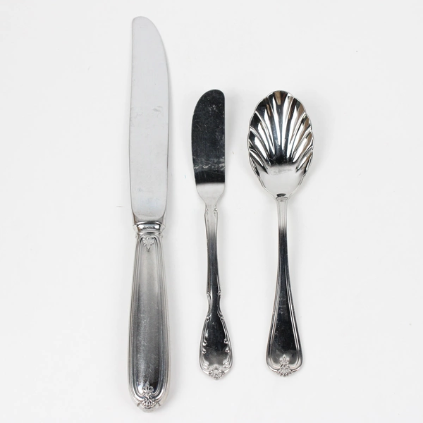 Lot Of 3 Noritake Silver Fairmont-Fairview (Stainless) Flatware Assorted