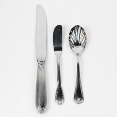 Lot Of 3 Noritake Silver Fairmont-Fairview (Stainless) Flatware Assorted