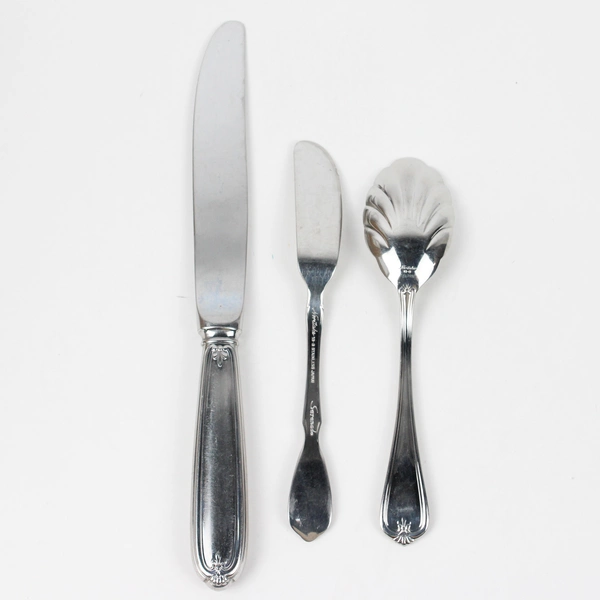 Lot Of 3 Noritake Silver Fairmont-Fairview (Stainless) Flatware Assorted