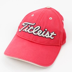 Titleist by New Era Golf Red Baseball Cap One Size FLAWED