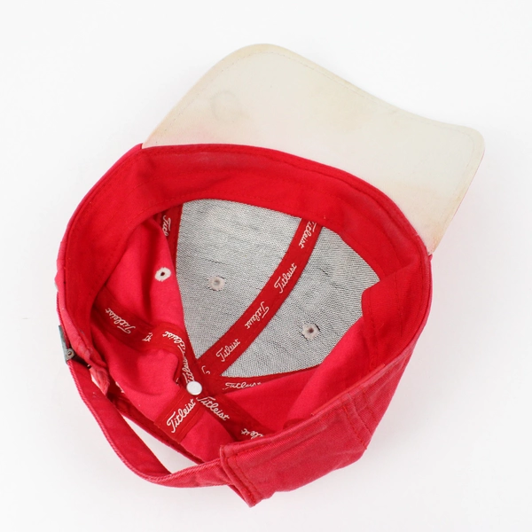 Titleist by New Era Golf Red Baseball Cap One Size FLAWED