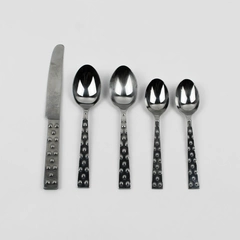 Lot Of 5 Libbey LYF9 (Stainless) Flatware 2 Soup Spoons 2 Teaspoons Dinner Knife