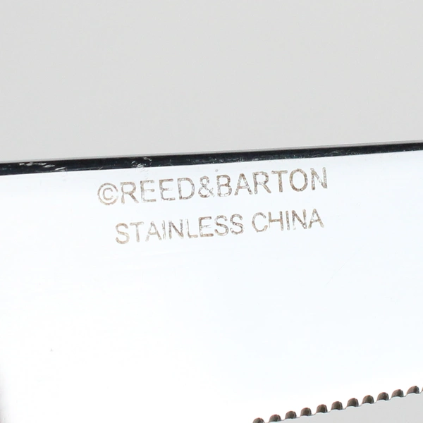 Lot Of 3 Reed & Barton Waverly Hall Pattern Steak Knives Serrated Stainless 9.5"