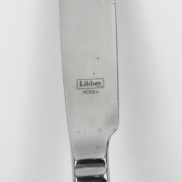 Lot Of 5 Libbey LYF5 (Stainless) Flatware Dinner Knives 8.75" Long