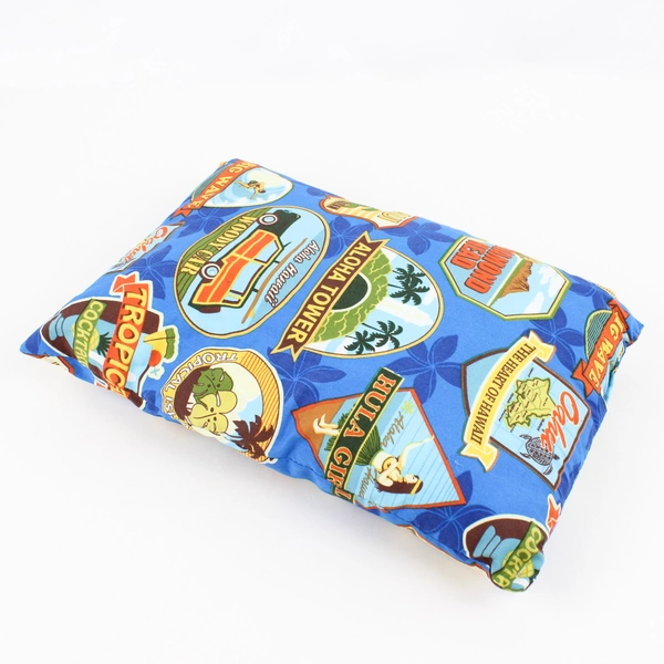 Hula Girl, Woody Car, Sea Turtles Hawaii Theme Decorative Throw Pillow, 9.8 x 11