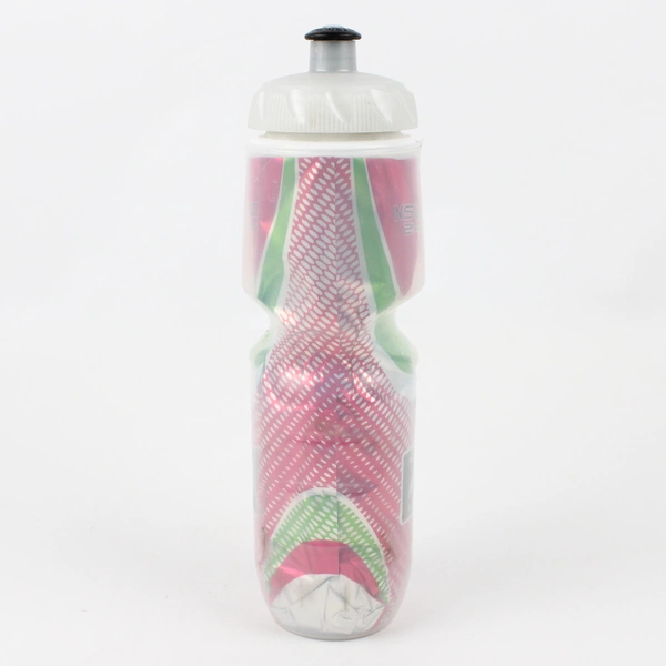 Polar Bottle Insulated Sports Water Bottle 24 Oz Pink/Green/White 10.75" Tall