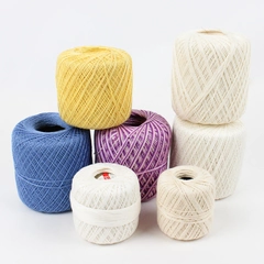 Lot Of 7 Yarn Skeins Balls, Assorted Colors and Sizes