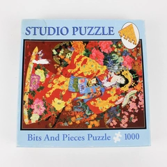 Bits And Pieces Haruyo Morita "Agemaki" 1000 Piece Jigsaw Puzzle #45867 Complete
