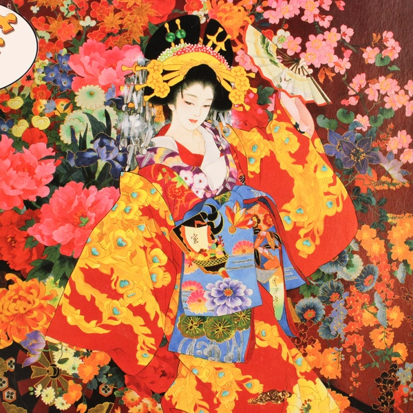 Bits And Pieces Haruyo Morita "Agemaki" 1000 Piece Jigsaw Puzzle #45867 Complete