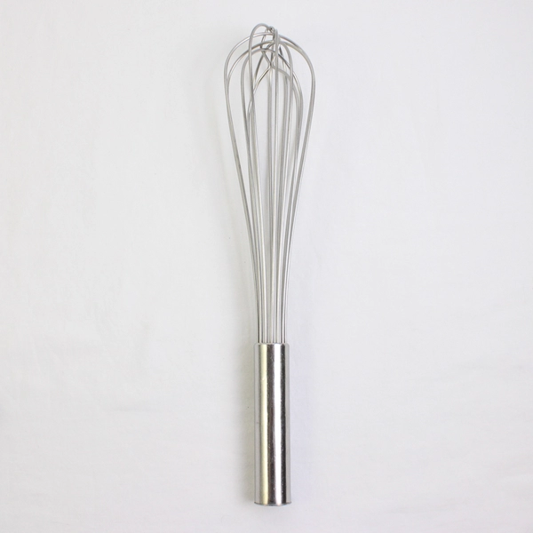 Lot of 3 Assorted Industrial Size Stainless Steel Whisks, 14" and 2 x 16" Tall