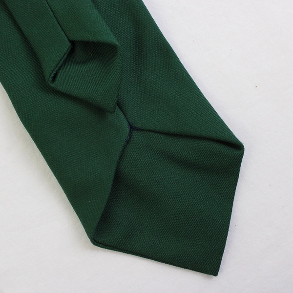 Unbranded Men's Neck Tie Dark Green Cotton
