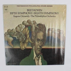 Beethoven: Fifth & Eighth Symphony/Ormandy Vinyl Record, Columbia, # M31634