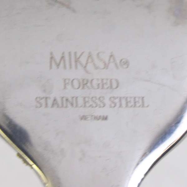 Lot Of 4 Mikasa MIS60 (Stainless) Flatware 3 Dinner Forks 8.25" 1 Salad Fork 7"