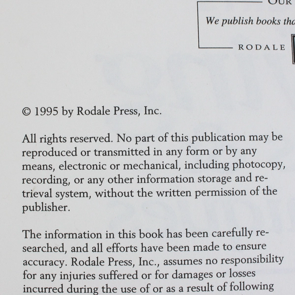 The Experts' Book of Sewing Tips & Techniques 1995 Hardcover Various Authors