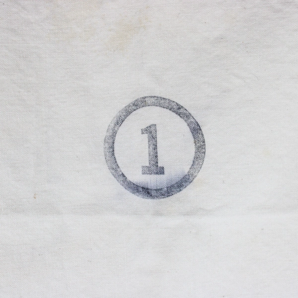 World War II US Navy Courier Service Canvas Bag #1