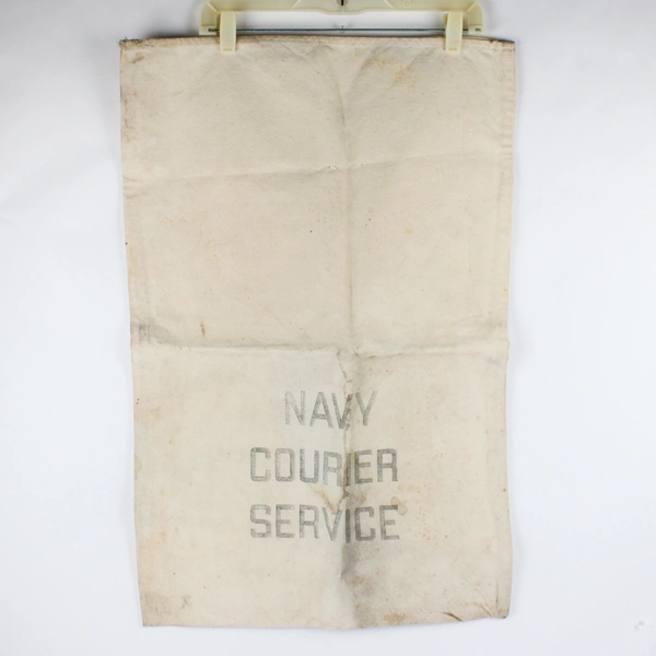World War II US Navy Courier Service Canvas Bag
