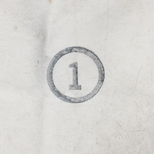 World War II US Navy Courier Service Canvas Bag