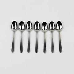 Lot Of 7 Splendide Manhattan (Stainless) Flatware Egg Spoon 5" Long