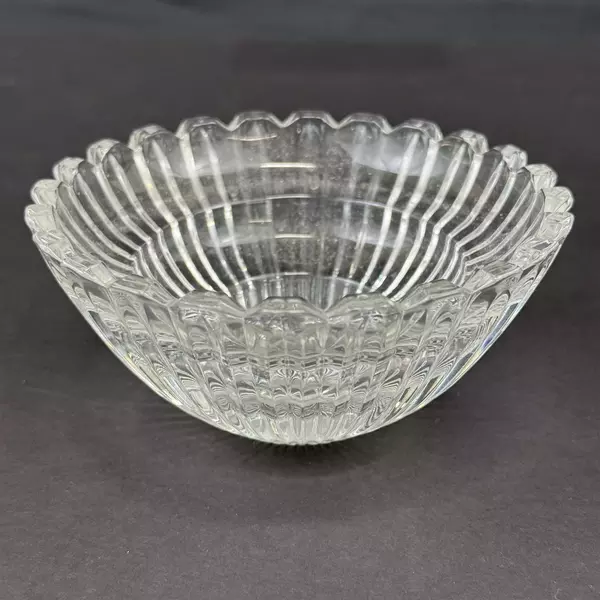 Mikasa Petite Crystal Bowl 4.5" Small Decorative Glass Serving Dish
