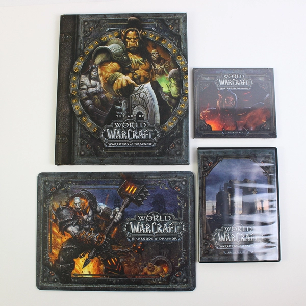 WoW Warlords of Draenor Collector's Edition Video Game Set for PC No Cards