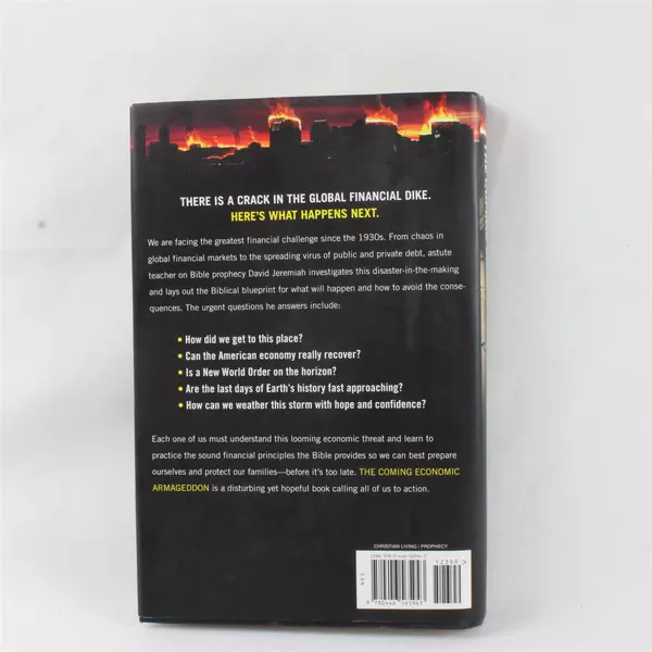 The Coming Economic Armageddon by Dr. David Jeremiah Hardcover