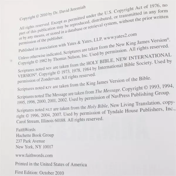 The Coming Economic Armageddon by Dr. David Jeremiah Hardcover