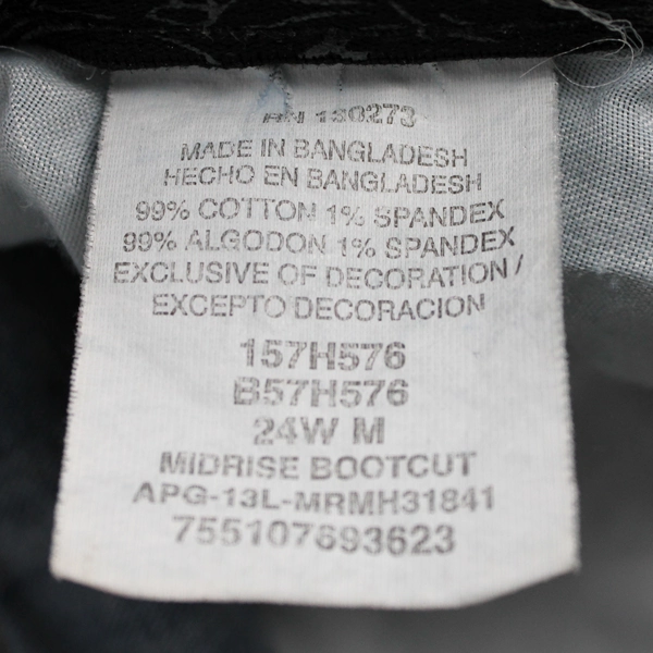 Lee Riders Women's 24W Medium Wash Midrise Bootcut Jeans 