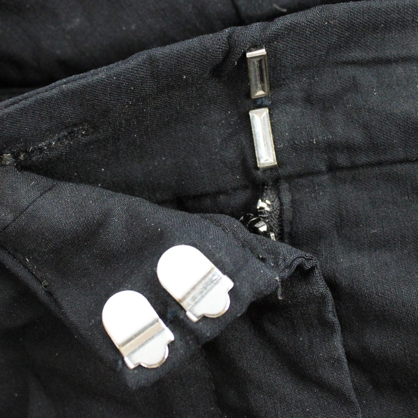 Lane Bryant The Madison Women's 22 Black Stretch Tapered Leg Trouser