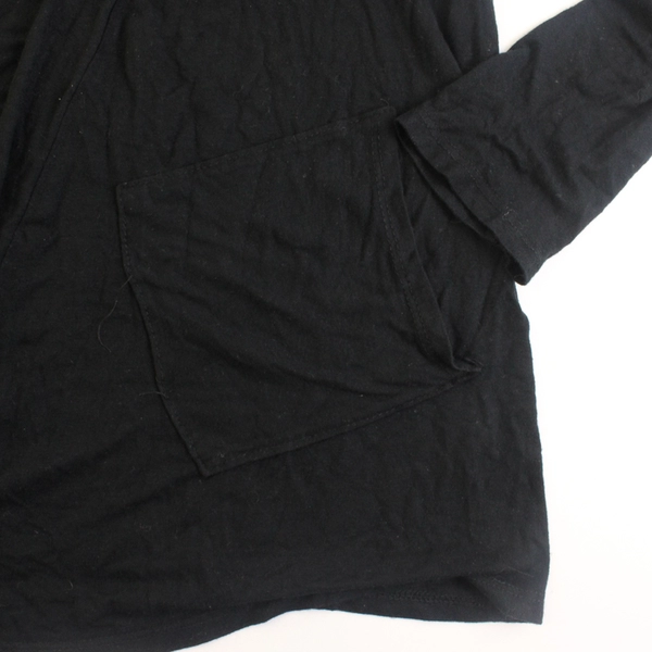 P.inc Maternity Women's M Black Stretchy Cardigan with Pockets