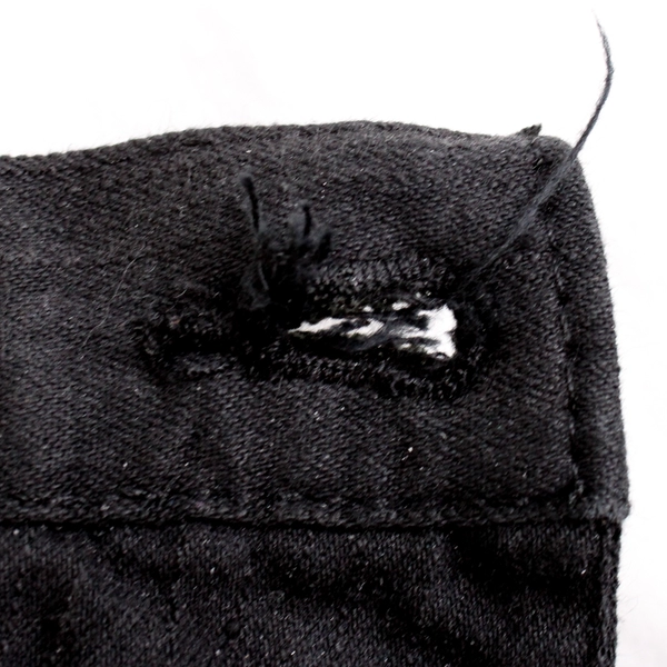 Ruby Rd. Women's 24W Black Elastic Waist Straight Leg Jeans