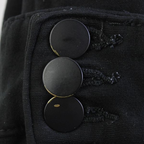 Terra & Sky Women's 24W Black Stretch Tapered Leg Jeggings