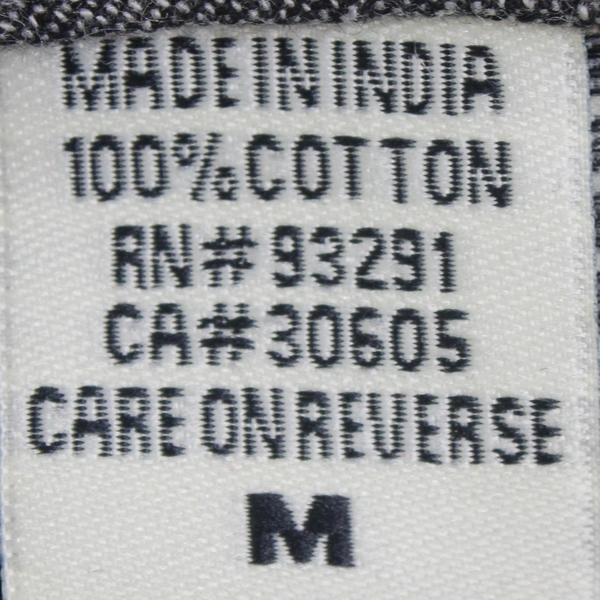 Dylan Women's M Gray 100% Cotton Stitch Detail Shirt-Dress