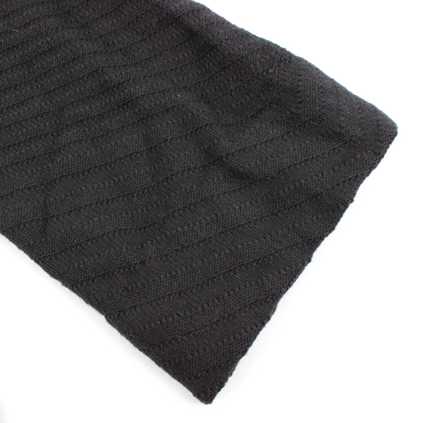 Charter Club Women's L Oversized Black Knit Turtleneck Sweater 