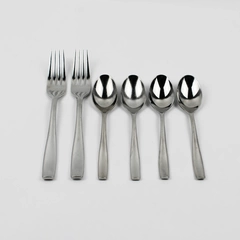 Lot Of 6 International Silver Scandia (Stainless) Flatware 2 Forks 4 Teaspoons