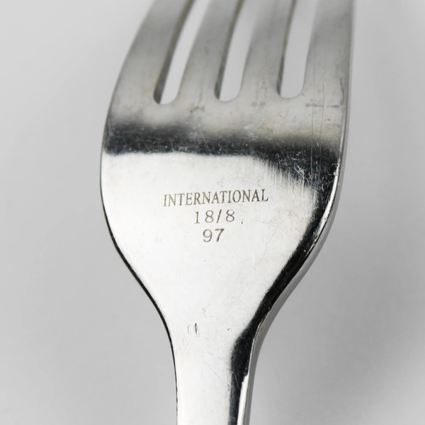 Lot Of 6 International Silver Scandia (Stainless) Flatware 2 Forks 4 Teaspoons