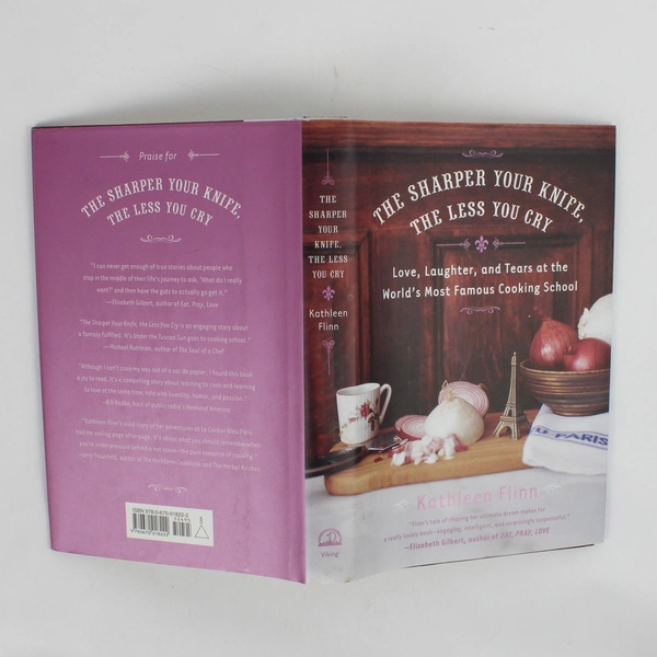 The Sharper Your Knife the Less You Cry by Kathleen Flinn 2007 Memoir HC DJ